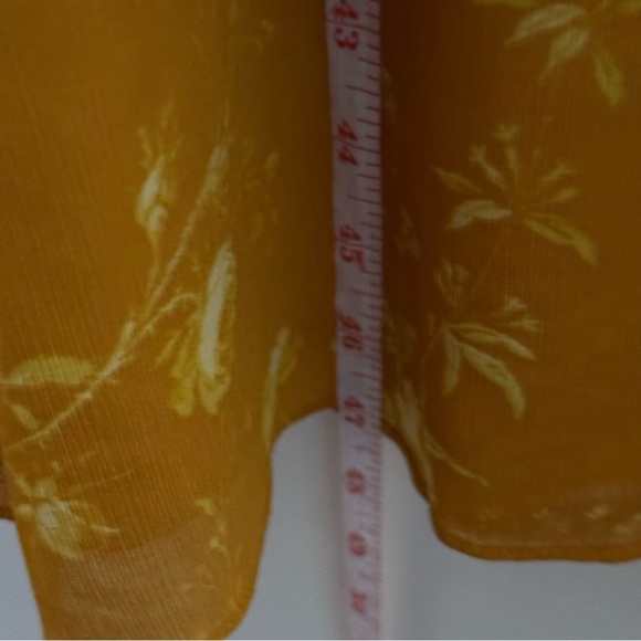 Madewell Ruffle Floral Long Sleeve Maxi Dress - Picture 11 of 14